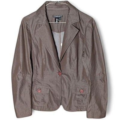 Peace of Cloth Tailored Blazer Panticular Espresso Brown Capsule Wardrobe USA