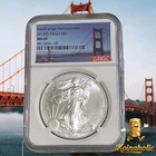 2014 (S) $1 American Silver Eagle NGC MS69 Struck At San Francisco 🔥