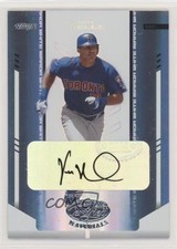 2004 Leaf Certified Materials White Mirror Auto 3/5 Vernon Wells #186 Auto s7f