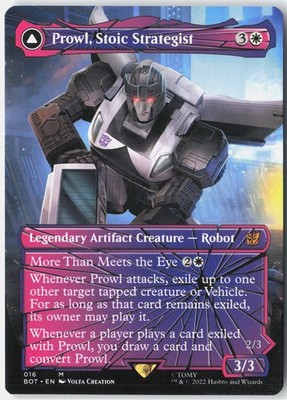 Prowl, Stoic Strategist (Shattered Glass) Universes Beyond: Transformers 16 NM