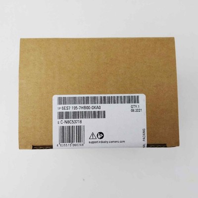 1P 6ES7195-7HB00-0XA0 Siemens 6ES7 195-7HB00-0XA0 New in box Fast delivery