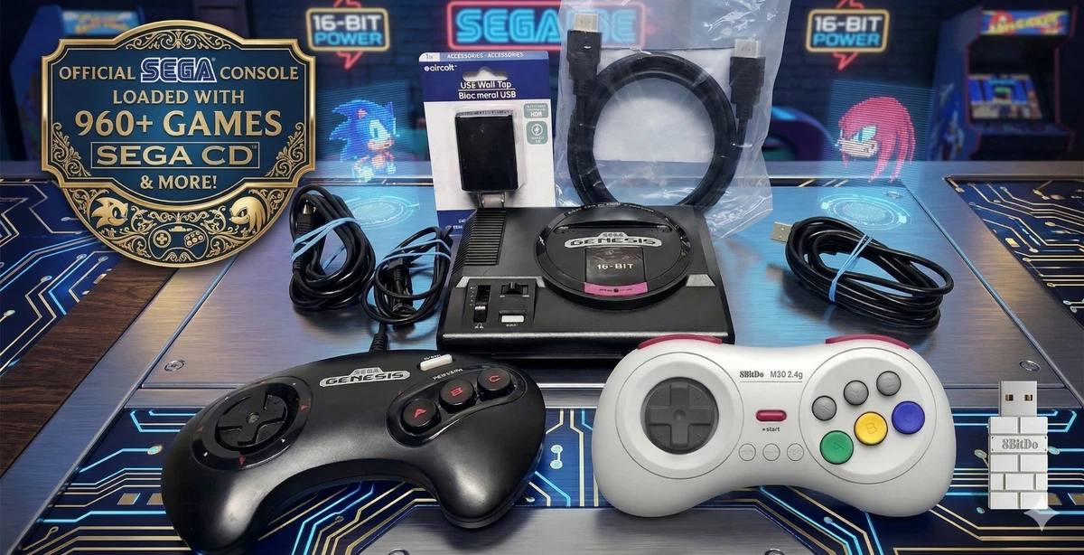 RARE - Console SEGA GENESIS Version USA CAN - MEGADRIVE - Collector - A