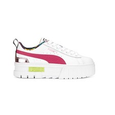 PUMA Mayze Vacay Queen Platform Youth Girls White Sneakers Casual Shoes 3896660