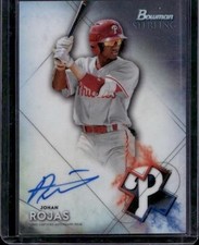 2021 Bowman Sterling #BSPA-JR Johan Rojas Prospect Autographs