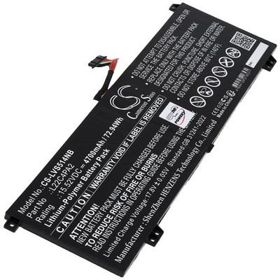 Akku für Lenovo Legion Slim 5 14APH8-82Y5003BMJ Laptop 15,52V 4700mAh/73Wh Li-Po