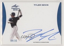 2015 Leaf Trinity Inscription Auto Blue 4/25 Tyler Nevin #A-TN1 Auto a2v