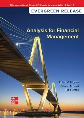 Analysis for Financial Management: 2026 Release ISE by Robert... - 9781264654369