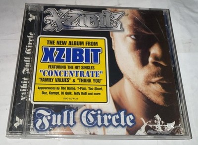 Xzibit CD Full Circle Album 2006 Rap Hip Hop Multicolor Koch Records Music USA