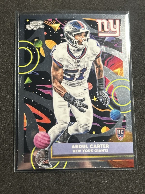2025 Topps Chrome Cosmic -  Abdul Carter (RC)