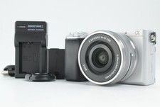 Shutter count: 1598. Sony Alpha 6400 with 16-50mm Lens, Silver. Sony Mirrorles