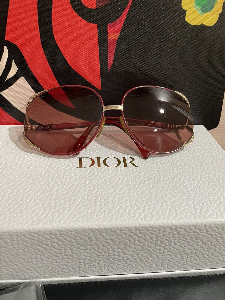 Vintage Christian Dior 2250 Sunglasses Austria Butterfly