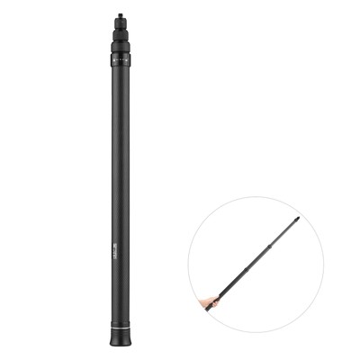 1.5m Carbon Fiber Invisible Selfie Stick Extended Monopod Pole for Insta360 Z6S7