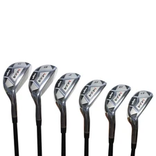 Mens Majek MX4 Hybrid Iron Set (5-PW) Senior "A" Flex Graphite Rescue Clubs