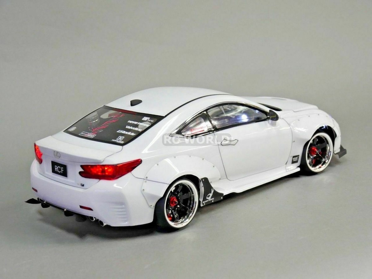 レクサスRCボディセット1/10 ボディアメリカ製 幅195mm 1/10 RC Car BODY Shell LEXUS RCF W/ Wide Body Kit -CLEAR- | eBay