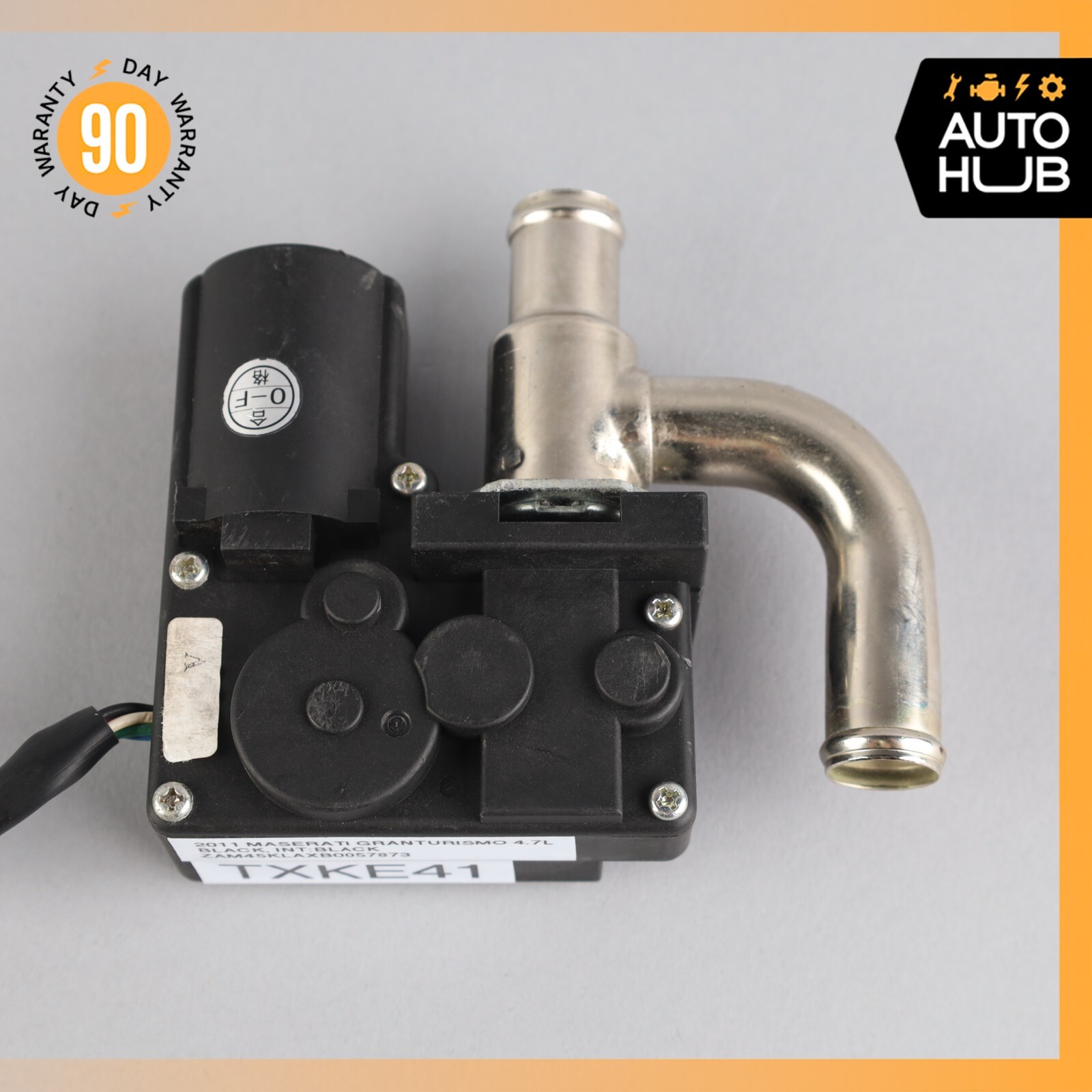 04-19 Maserati GranTurismo GranCabrio M145 TGK Heater Water Valve 67444900 OEM