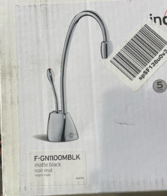 InSinkErator F-GN1100MBLK Contemporary Instant Hot Water Dispenser, Matte Black