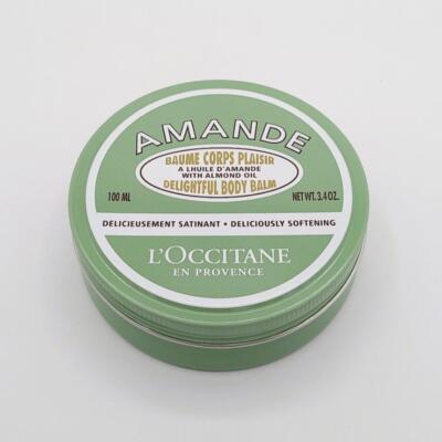 L'Occitane Amande with Almond Oil Delightful Body Balm 3.4 oz / 100ml *NEW*