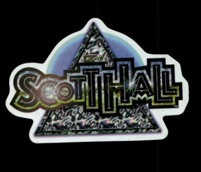 Scott Hall  1998 WCW NWO Vending Machine Wrestling Prism Sticker