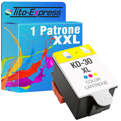 1x Patrone Color ProSerie für Kodak 30 XL ESP 1.2 ESP 3.2 ESP C110 C115 Hero 5.1