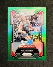 2024 WNBA Prizm Monopoly Haley Jones PRIZM GREEN /24 ATL Dream #43 SSP 