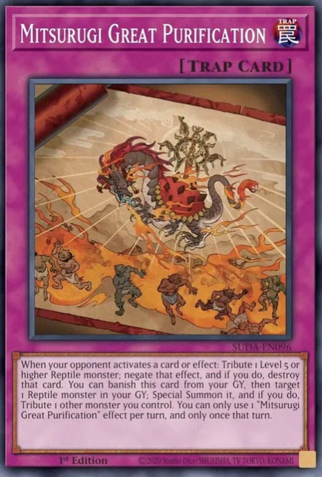 Mitsurugi Great Purification SUDA-EN096 - Common - NM - | eBay