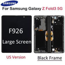 For Samsung Galaxy Z Fold3 5G F926U OLED Inner Screen LCD Display Assembly Black