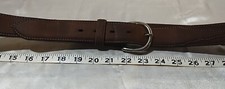 Silver Creek Classics Genuine Leather Belt 53709 Men's Size 46 With Western...