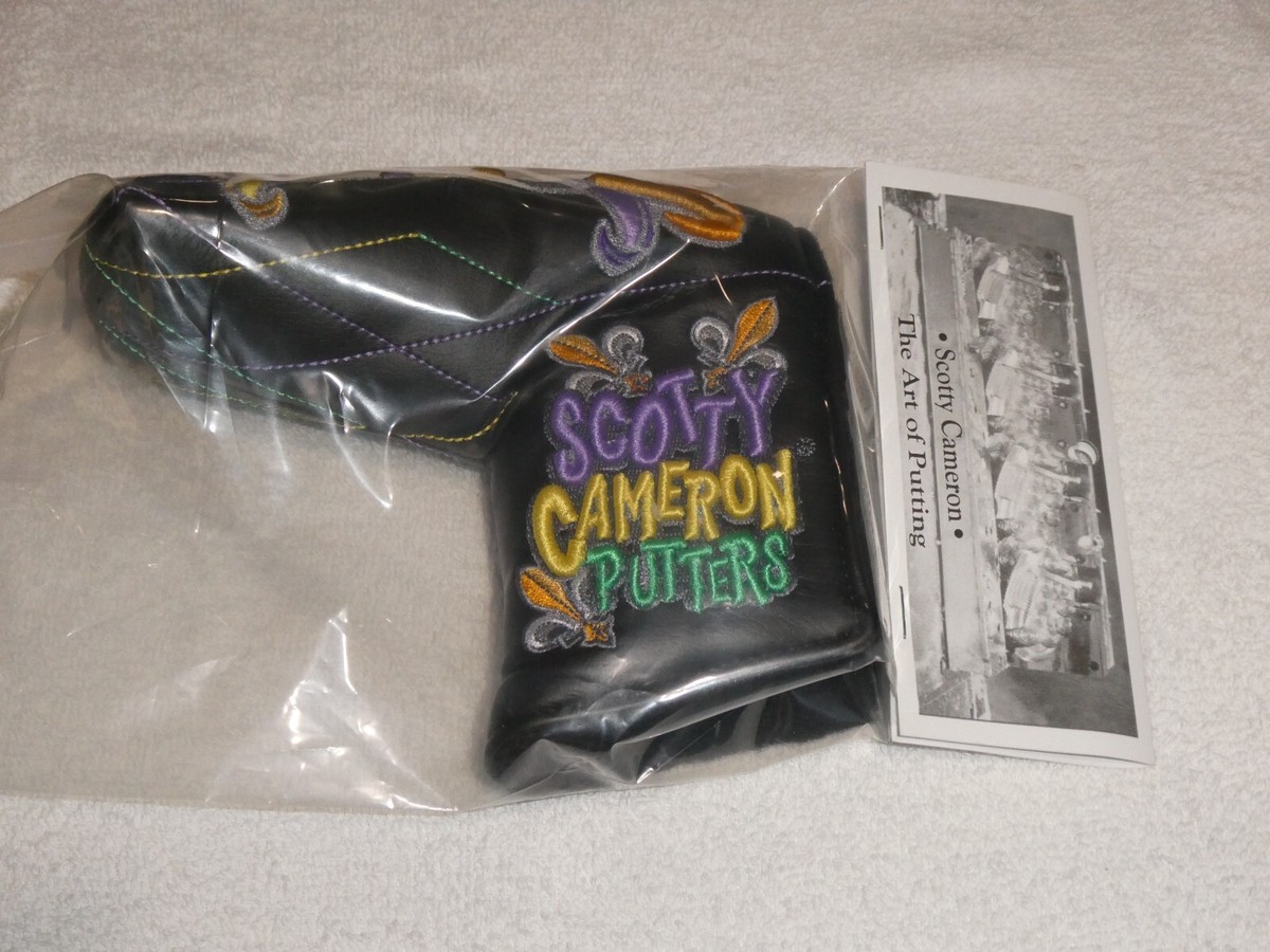Scotty Cameron パターカバー Mardi Gras 2021 Scotty Cameron Mardi Gras Putter Cover Headcover Golf Members