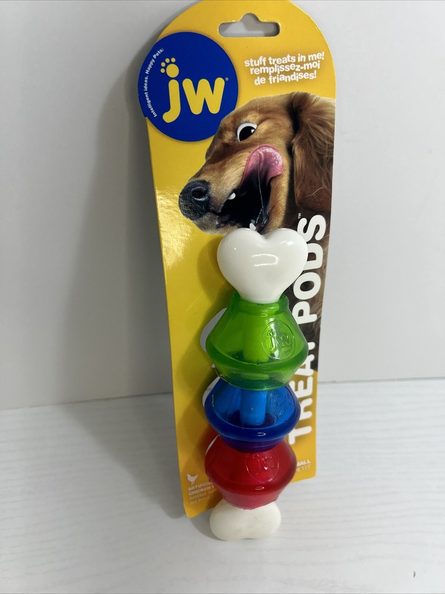 JW Pet Evettuff Treat Pods Dog Treat Toy/ Small