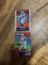 2021 PANINI ROOKIES & STARS JOSH ALLEN CRUSADE & Star Studded RED PLAID PRIZM