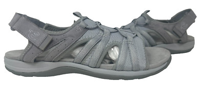 Easy Spirit Women's Spark 2 Comfort Sport Sandals Light Gray Size:9.5 89B