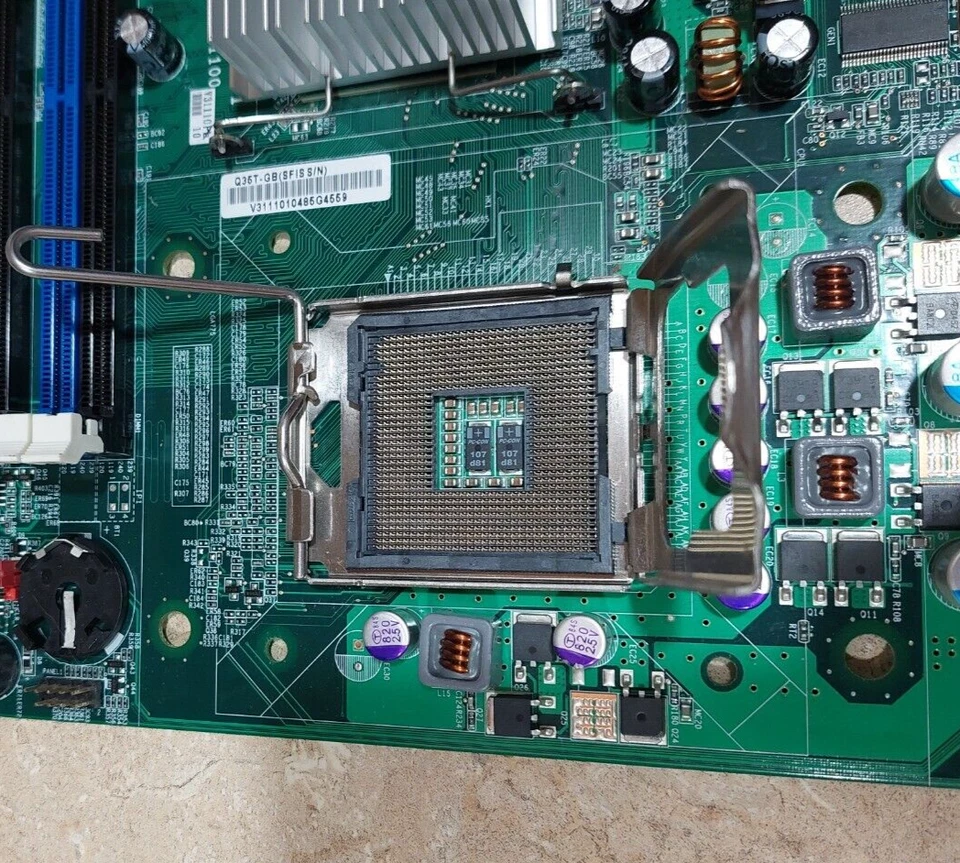 Gateway E-4620 Q35T-GB Desktop Motherboard 4006237R BTX W/VPRO V1.1 DDR2 800 - Image 4 of 4