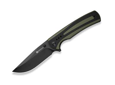 SENCUT Regnator Green & Black G10 Black Blade Taschenmesser 9Cr18MoV   01WE1469