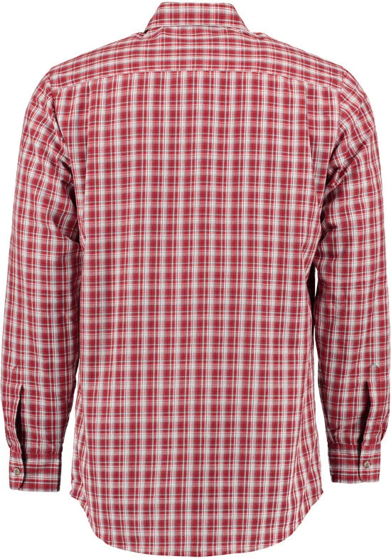 Tom Collins atmungsaktives Outdoor Funktions- Wanderhemd rot Regular Fit TH-0402 - Bild 3 von 4