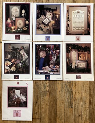 Lot of 7 Shepherds Bush Cross Stitch Patterns