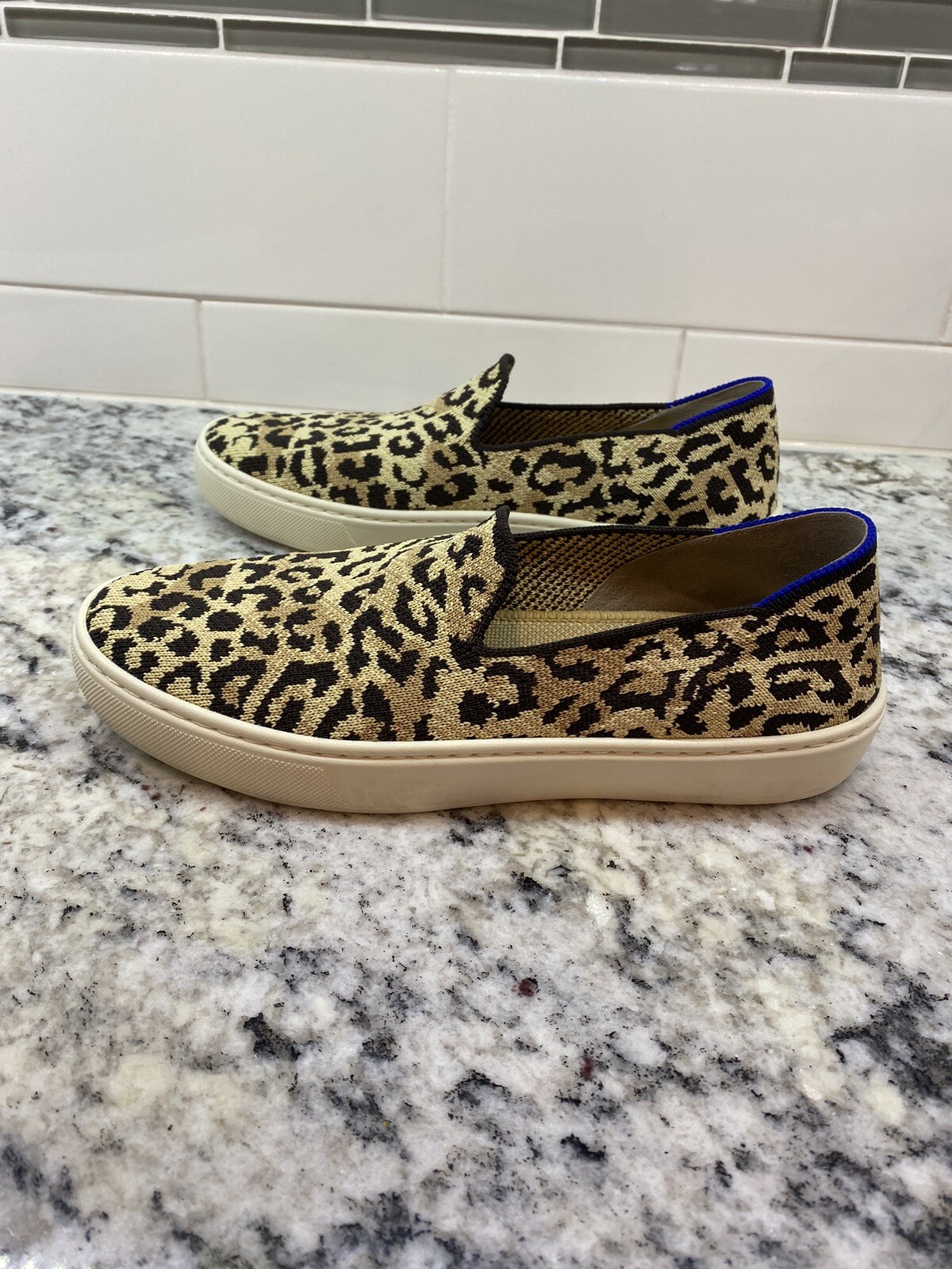 Rothys Camo Cat Leopard The Sneaker 6 Women Sneakers … Gem