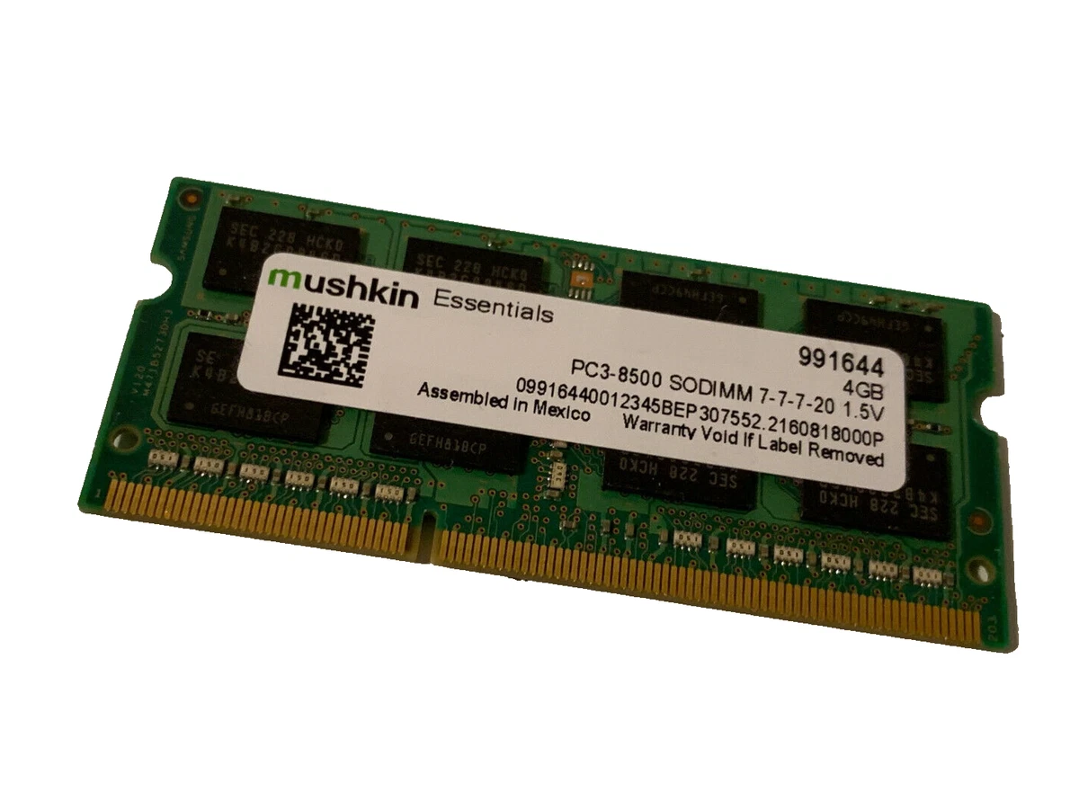 Mushkin Enhanced PC3-8500 (DDR3-1066) DDR3 SDRAM Memory (RAM) for