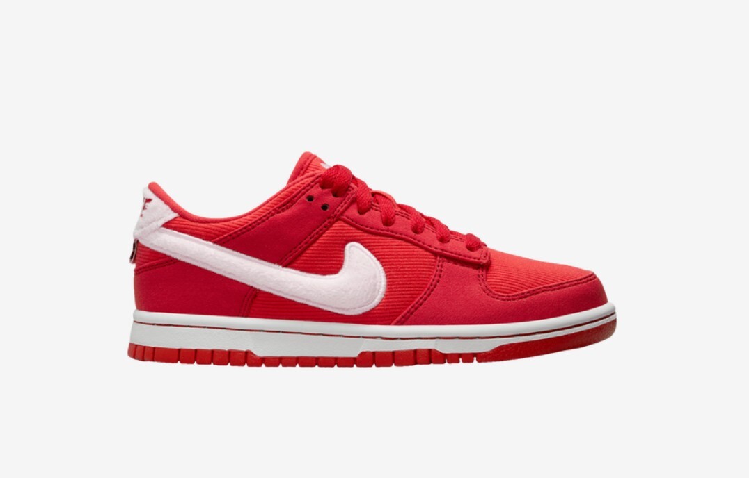 nike dunk low valentines day red and white | eBay