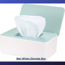 Wet Wipes Storage Box (Wet Wipes Box) Wipes Dispenser , Holder Case Boxes Toilet