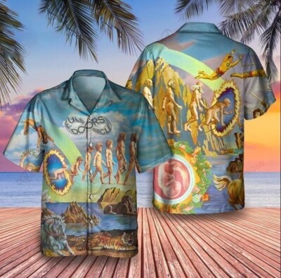 The Doors Full Circle 1972 Album Cover Hawaiian Shirt