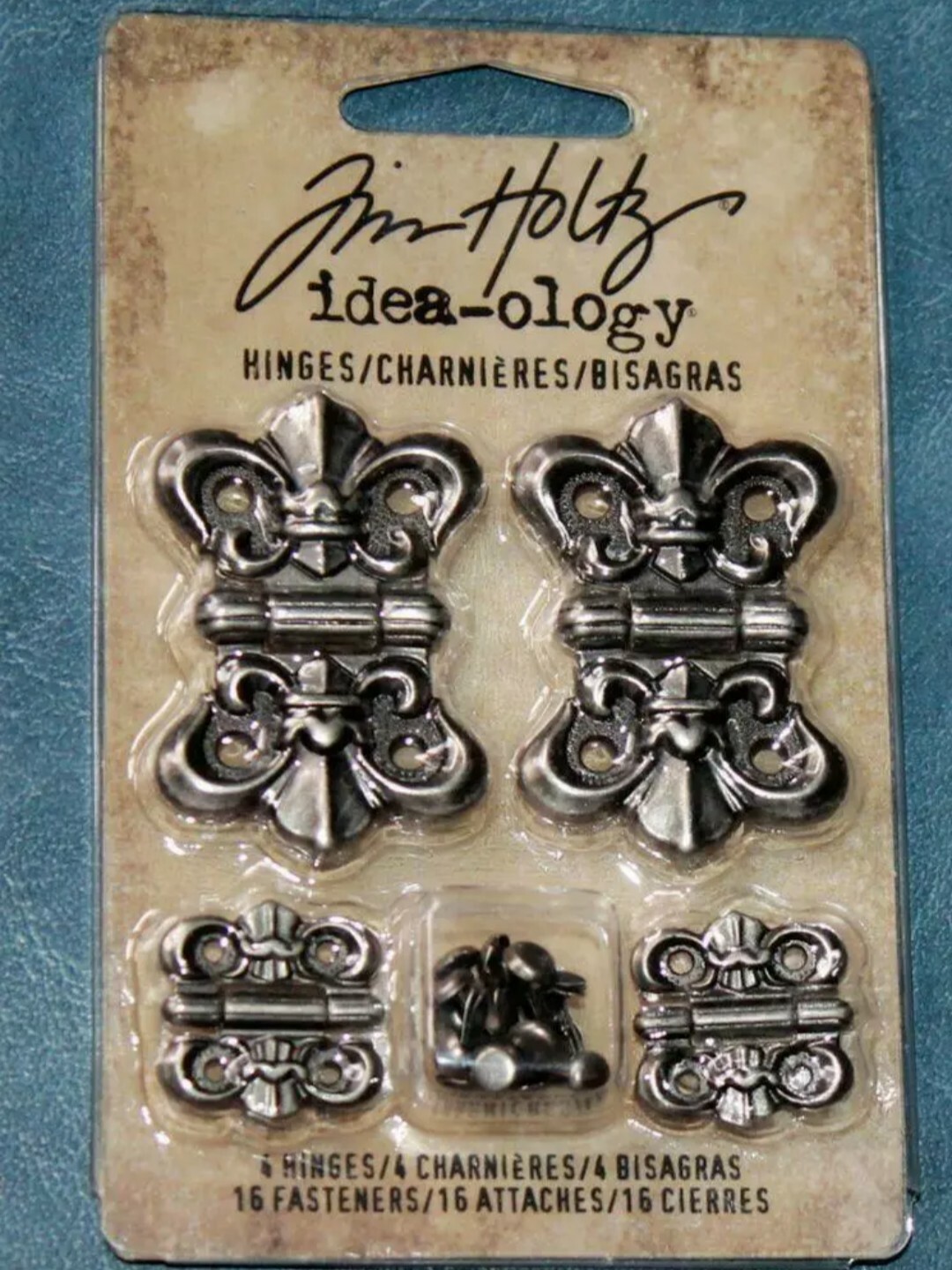 Tim Holtz Ideaology HINGES Scrapbooking Craft Embellishment Supplies