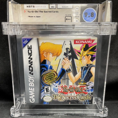 Yugioh: The Sacred Cards Graded WATA 9.8 A++ Sealed (Gameboy