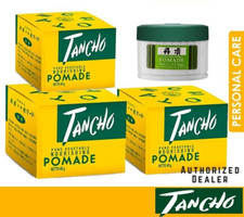 6X TANCHO POMADE NOURISHING HAIR CREAM SHINE STYLING GROOM PURE VEGETABLE 60 grm