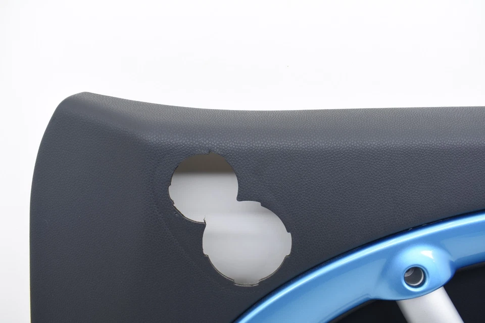 Mini Cooper S 2005 pasajero lado derecho eléctrico azul puerta panel tarjeta fabricante original KW53 Foto 3 de 4