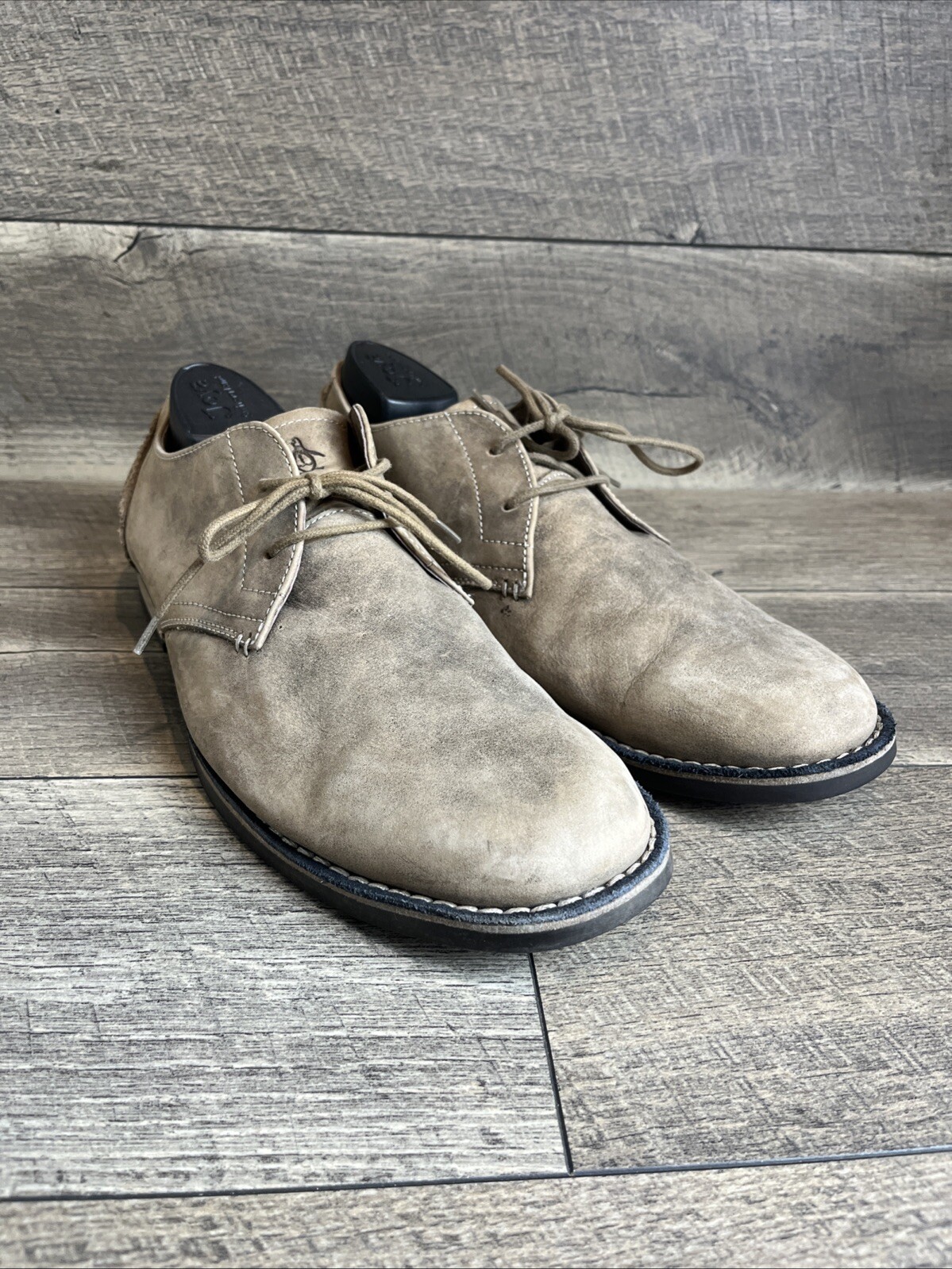 SAOLA Scarpe Oxford Derby Uomo Penguin By Munsingwear Waylon Pelle Marrone US 13