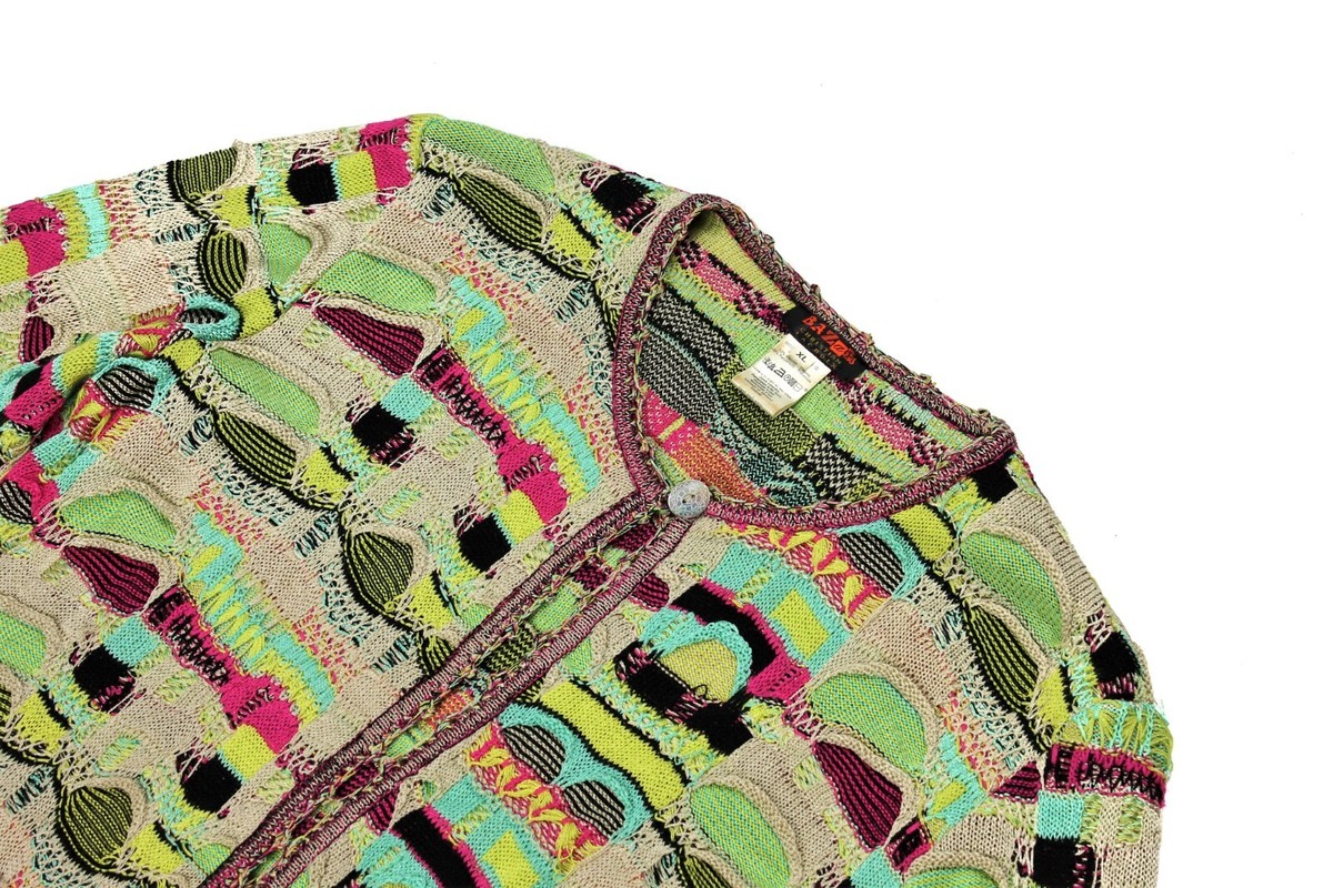 BAZaR de CHRISTIAN LACROIX カーディガン ニット Christian Lacroix Vintage Bazar Cardigan Knit Sweater KPOP