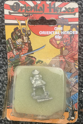 rare OOP Citadel Miniatures Oriental Heroes blister pack 0H6 Shukenja NIB