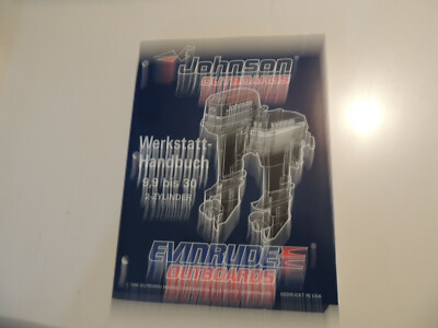 1996 Werkstatthandbuch Johnson Evinrude Außenborder 9.9 10 15 20 25 28 30 2-Zyl