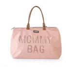 CHILDHOME MOMMY BAG FUNCTIONAL LARGE BABY DIAPER BAG, BIG PINK, TRAVEL BAG $150