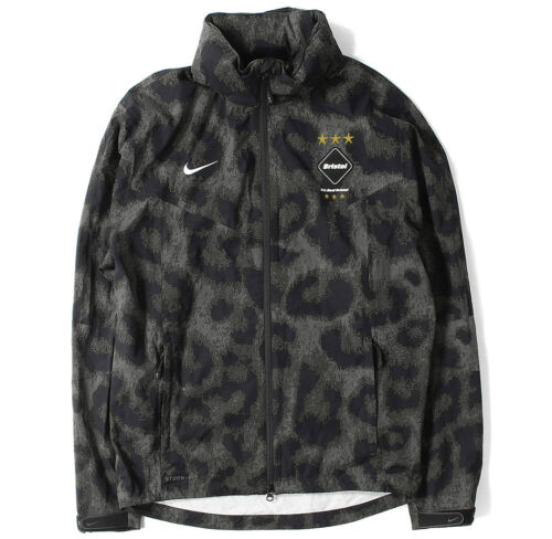 NIKE FC REAL BRISTOL FCRB STORM-FIT RAIN JACKET CAMO Sz.L 716113-060 sp gyakusou - Afbeelding 1 van 6